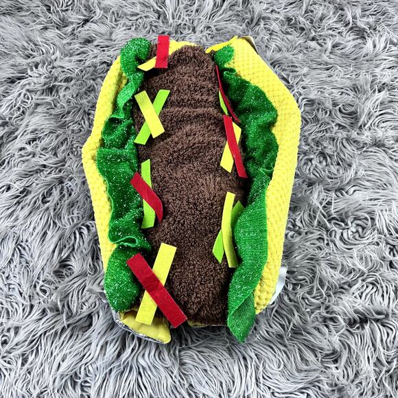 Pet Taco Costume Cat Dog Medium Dress Up Halloween Trick or Treat Party - Picture 3 of 11